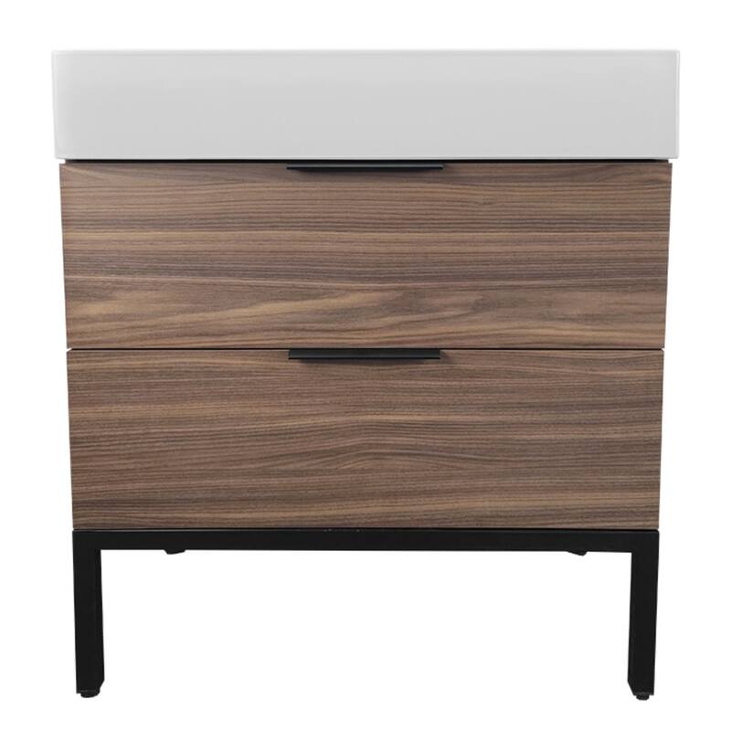 Nameeks Derin-3217 Derin 32" Free Standing Single Basin Vanity Set