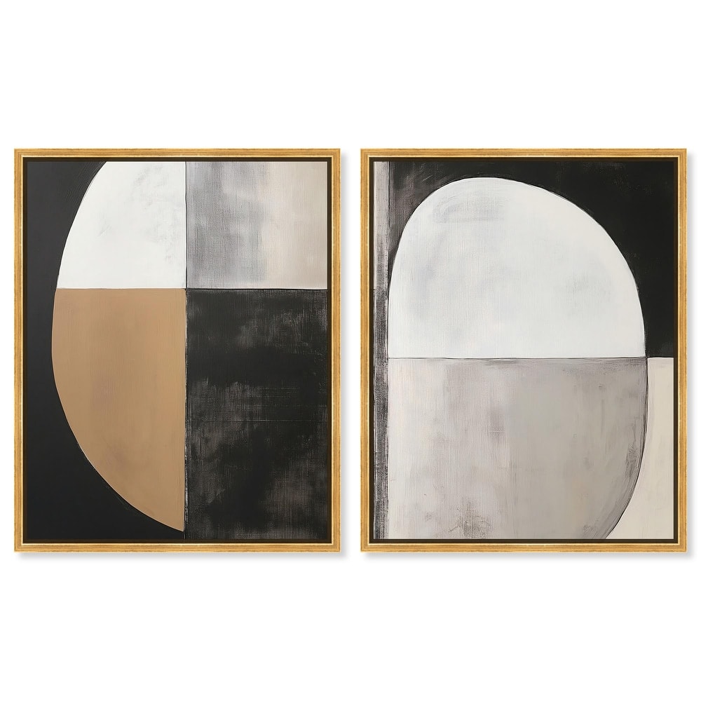 Tonal Rhythm Canvas Set of 2 by Art Remedy