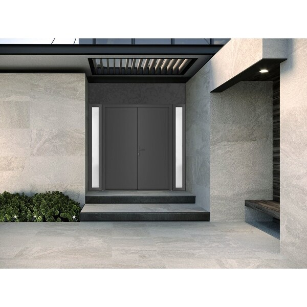 VDOMDOORS Manux 8111 | Front Door Exterior Door | Steel | Frame