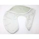 preview thumbnail 3 of 3, Bamboo Soft Plush Comfortable Baby Breastfeeding Nursing Travel Pillow - White - 21.6" x 17.7" x 5.5" inches
