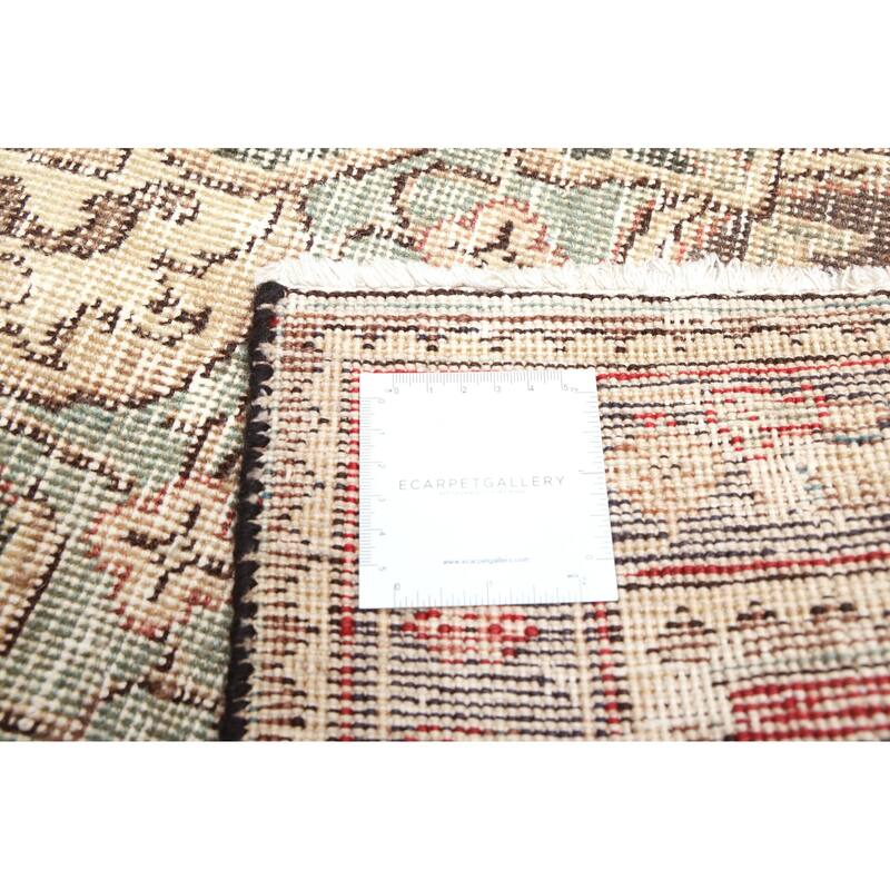 ECARPETGALLERY Hand-knotted Antalya Vintage Copper Wool Rug - 9'5 x 12'10