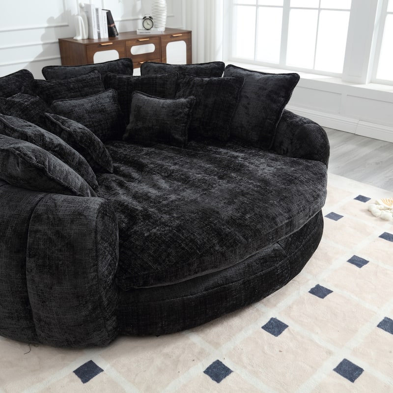 Comfortable Double Loaf Sofa Bed, Oversized Sofa Bed with Armrests