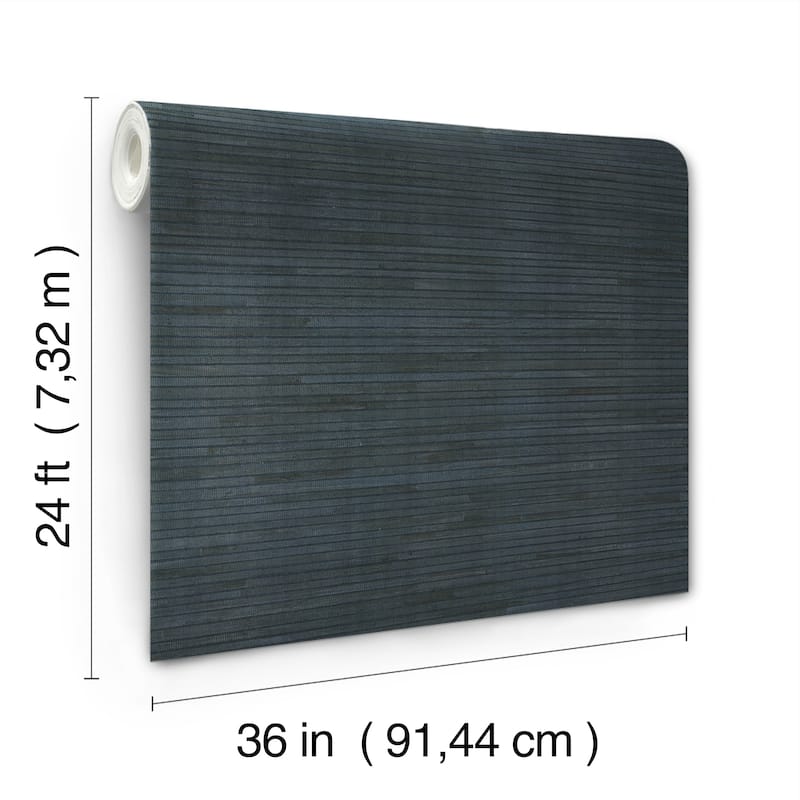 Sartrouville Hyacinth Leaf 36 In W X 24 Ft L Wallpaper