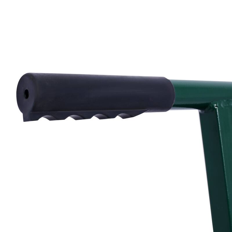 24" Peat Moss Spreader, Metal Mesh with T-Handle for Garden Care