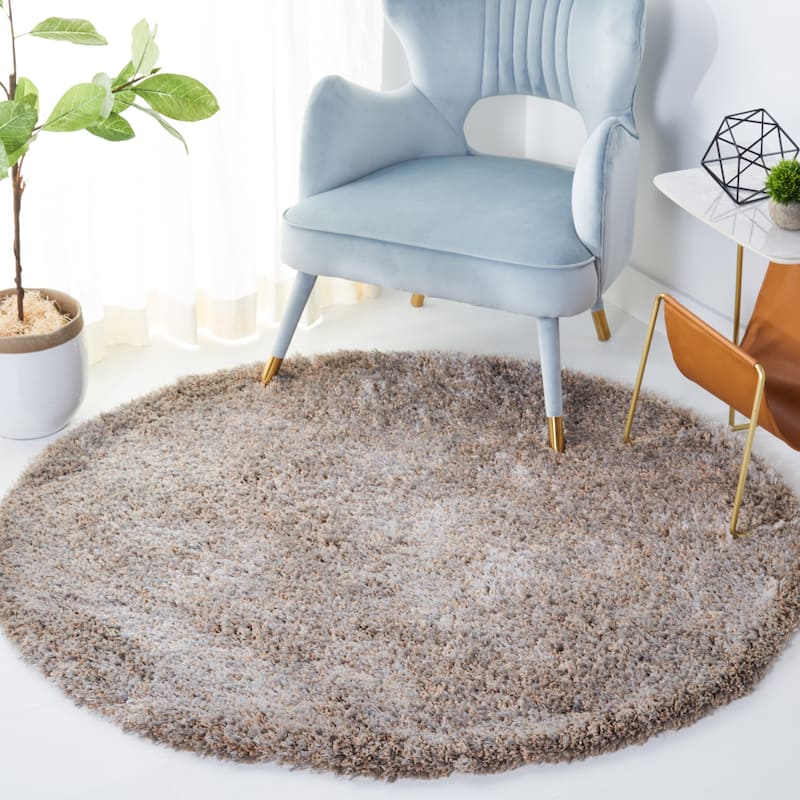 SAFAVIEH Handmade Toronto Shag Yasmine Polyester Rug