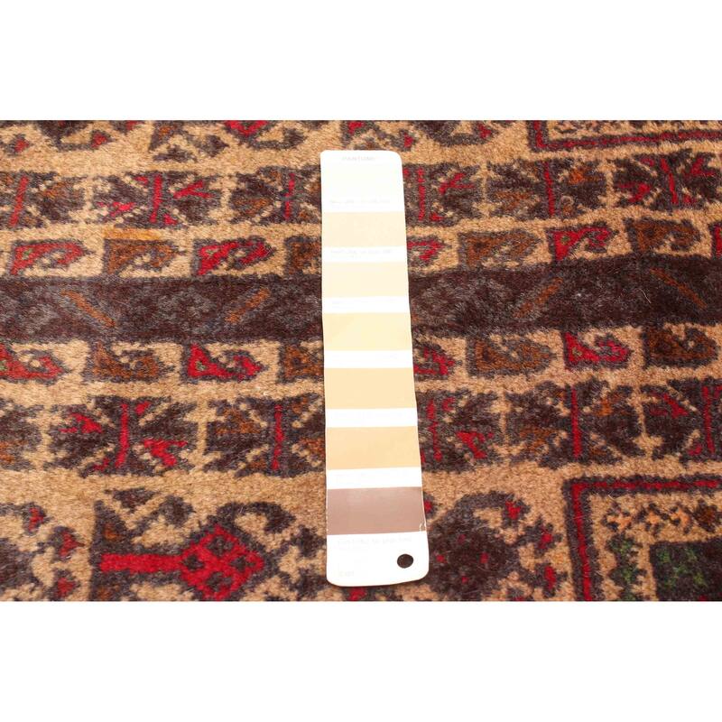 ECARPETGALLERY Hand-knotted Teimani Brown Wool Rug - 2'11 x 4'8