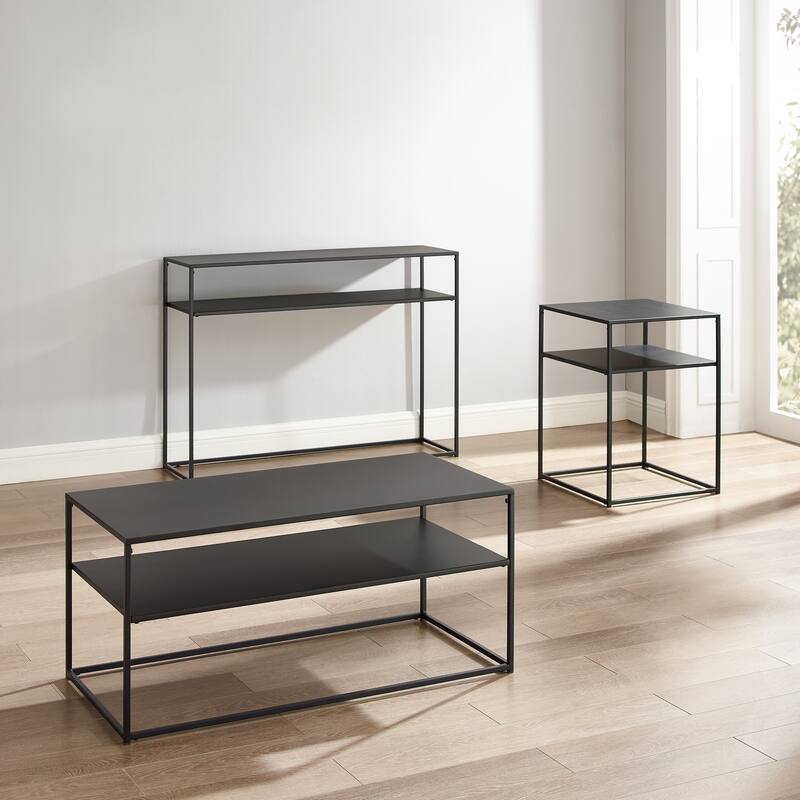 Crosley Braxton 3Pc Coffee Table Set