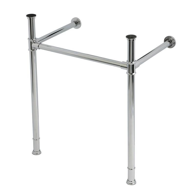 Kingston Brass VPB3425 Imperial 25-3/16" Stainless Steel Console Stand - Polished Chrome