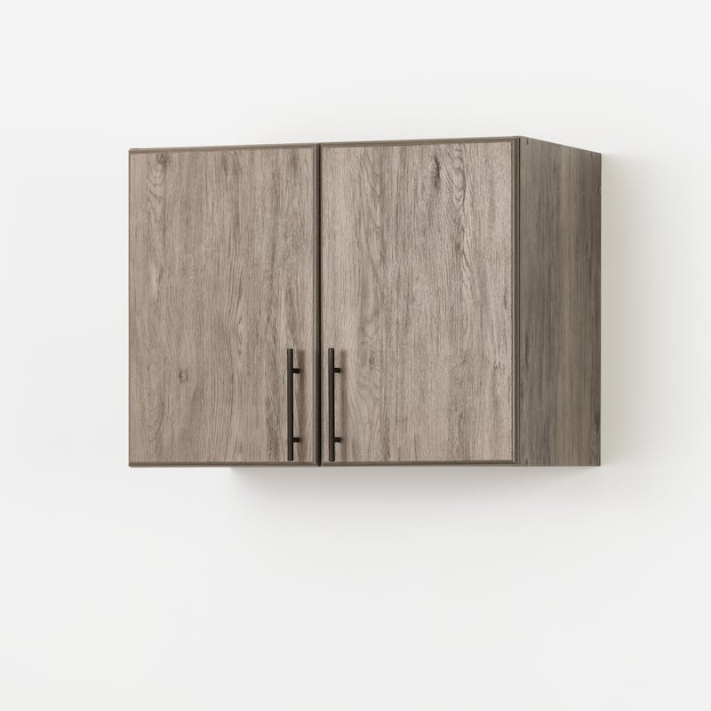 Prepac Winslow Elite 32-inch Stackable Wall Cabinet - 32 Inch - Drifted Gray