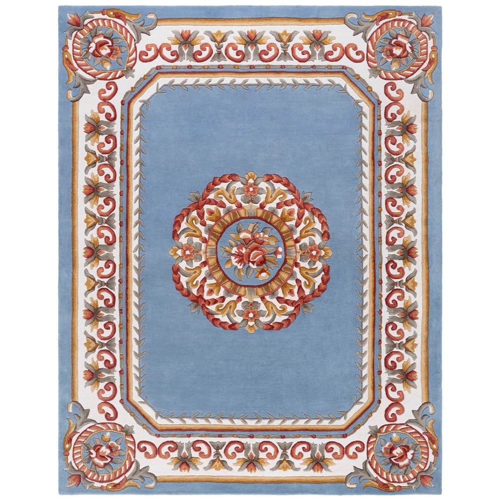 SAFAVIEH, Handmade Naples Cathelyne Traditional Wool Rug