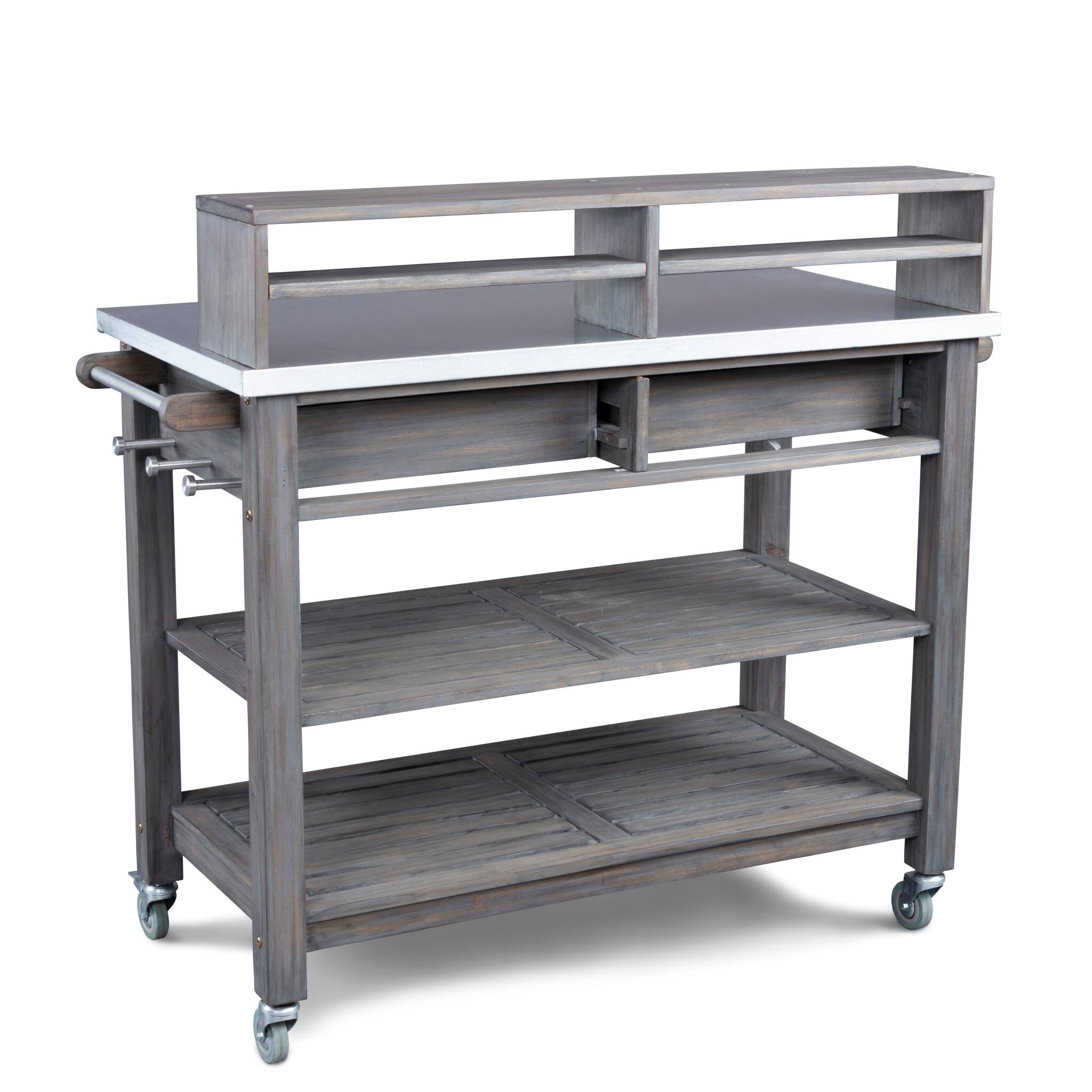 Homestyles Maho Gray Wood Potting Bench On Sale Bed Bath & Beyond