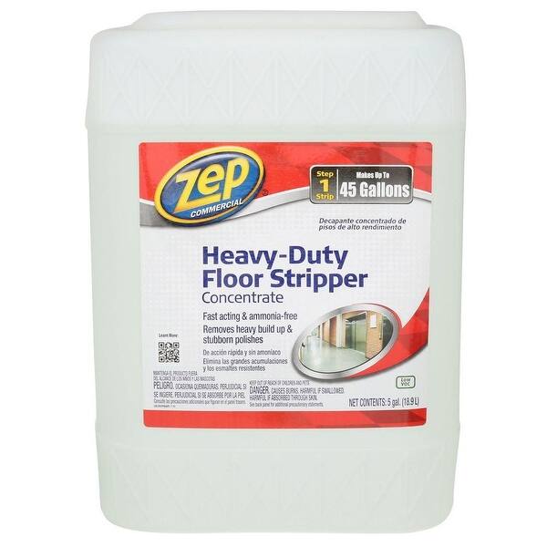 Shop Zep Commercial Zulffs5g Heavy Duty Floor Stripper Concentrate 5 Gallon Overstock 24989699