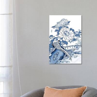 iCanvas "Blue & White Asian Garden II" by Vision Studio Canvas Print