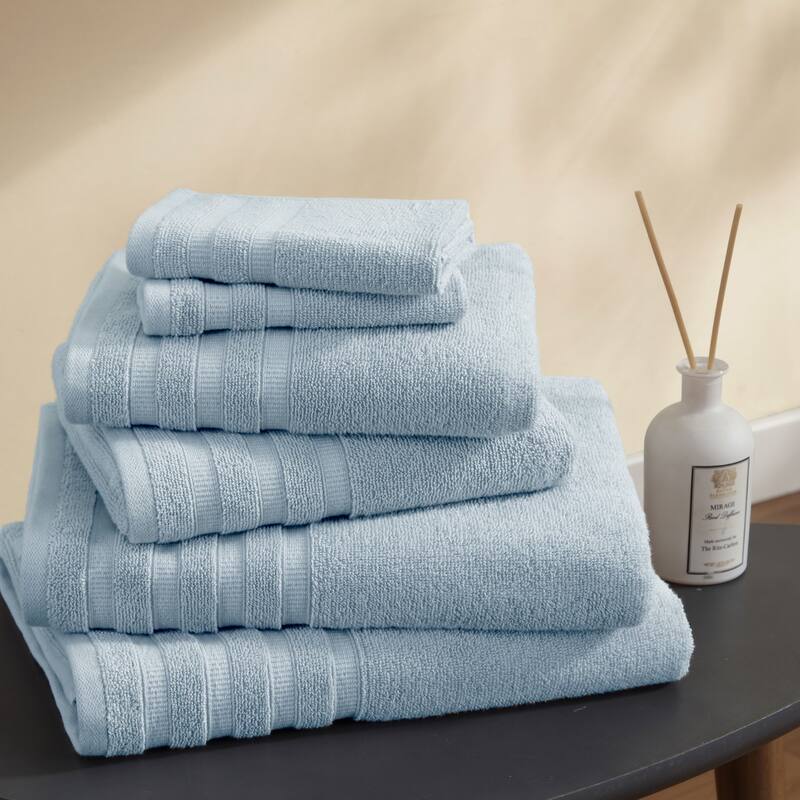 SÖMN 6-Piece Cotton Bath Towel Set