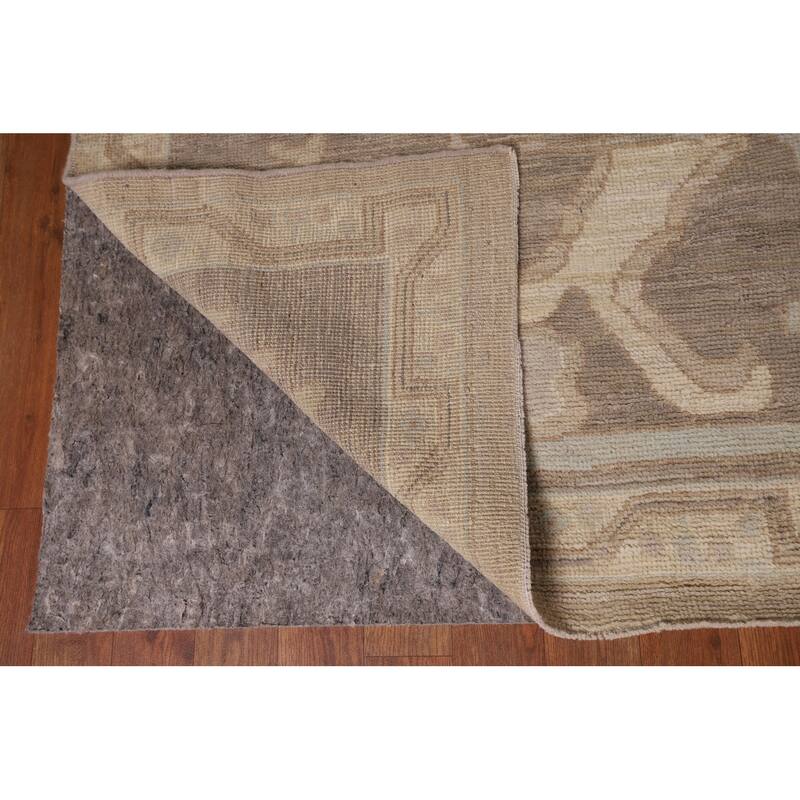 Oushak Oriental Area Rug Turkish Hand-Knotted Wool Carpet - 9'0" x 11'8"