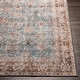 preview thumbnail 3 of 8, Livabliss Sanjay Persian Floral Printed Machine Washable Area Rug