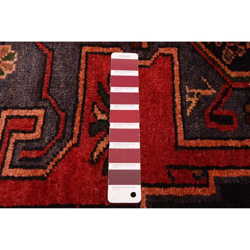 ECARPETGALLERY Hand-knotted Konya Anatolian Red Wool Rug - 3'10 x 6'9