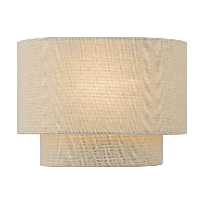 Livex Lighting 58881 Bellingham 8" Tall Wall Sconce - Antique Gold Leaf