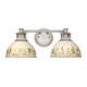 Option Aged Galvanized Steel / Antique Ivory Shade