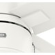 preview thumbnail 11 of 13, Hunter 52" Beck Ceiling Fan with LED Light Kit and Pull Chain - Transitional, Modern, Farmhouse