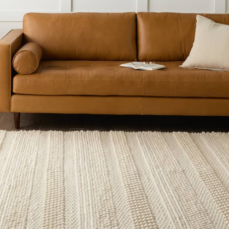 Nordahl Handmade Solid Area Rug