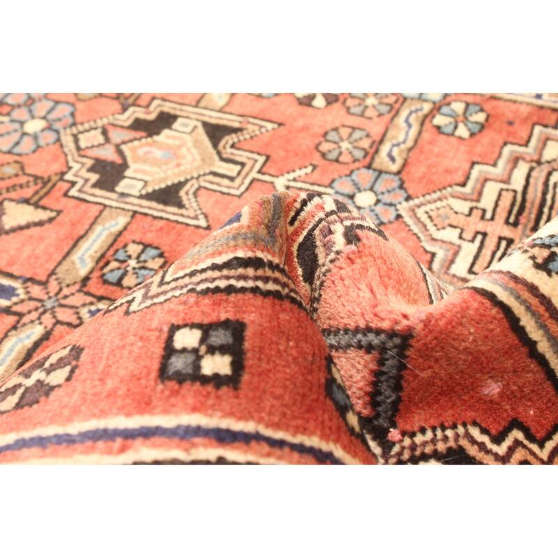 ECARPETGALLERY Hand-knotted Andelz Red Wool Rug - 3'3 x 4'8