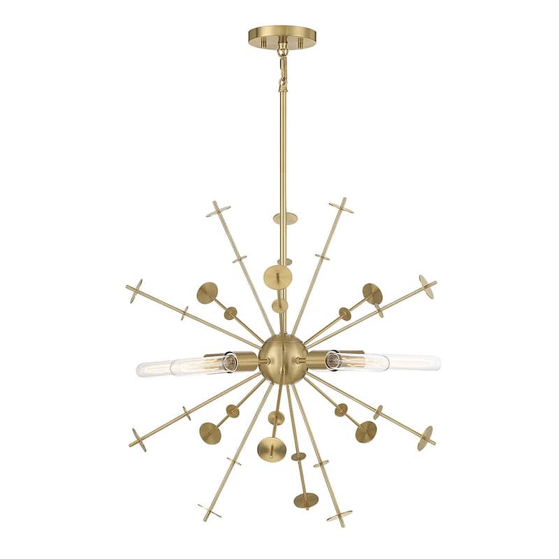 Meridian M7027 5 Light 26" Wide Abstract Sputnik Chandelier