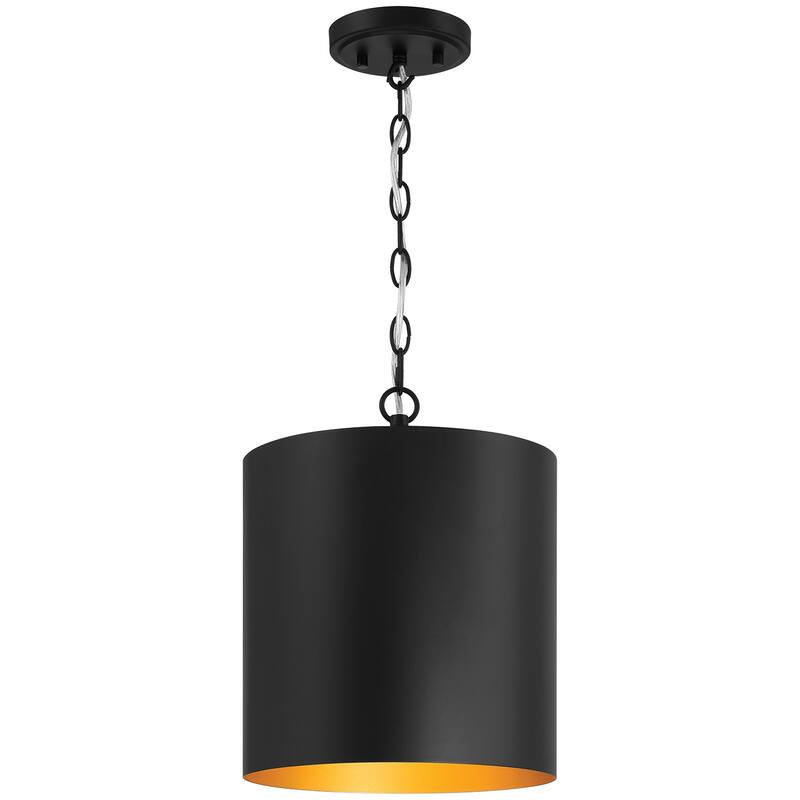 Access Lighting Knox 1 Light Pendant - Matte Black - Matte Black