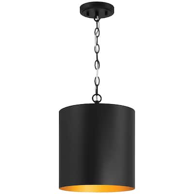 Access Lighting Knox 1 Light Pendant - Matte Black