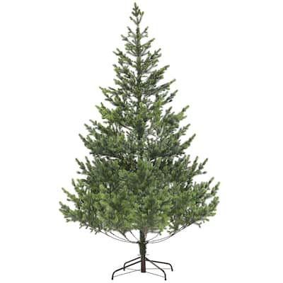 7FT Artificial Hinged Christmas Tree with 2901 Tips