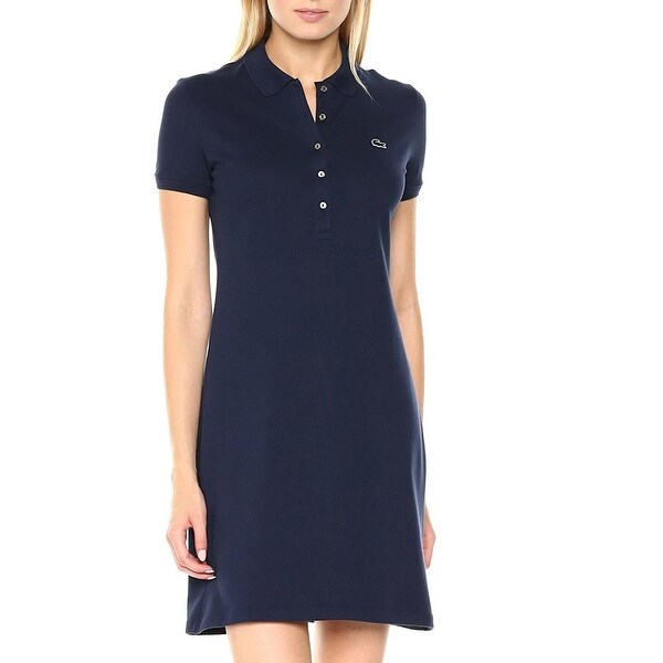 navy polo dress