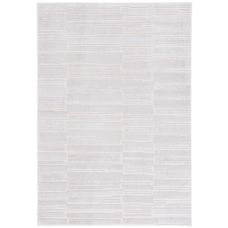 SAFAVIEH Kingston Belinda Modern & Contemporary Rug - 4' x 6' - Ivory/Light Grey