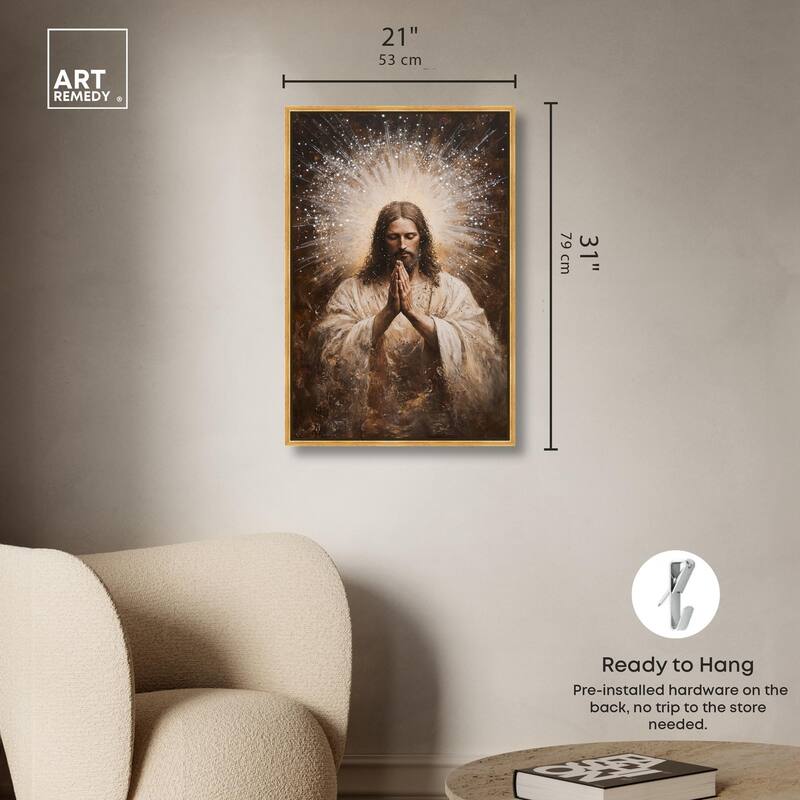 Meditation Manifested Canvas by Art Remedy