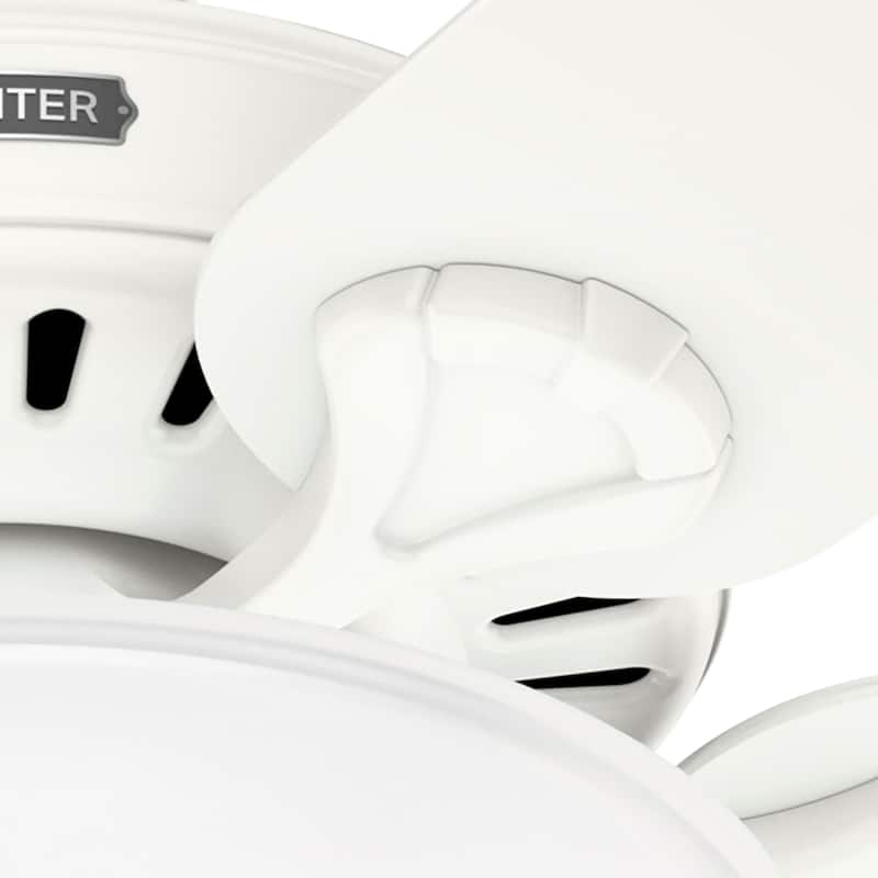 Hunter 52" Pro's Best Traditional Ceiling Fan with LED Light Kit and Pull Chain - DC Motor - ENERGY STAR!