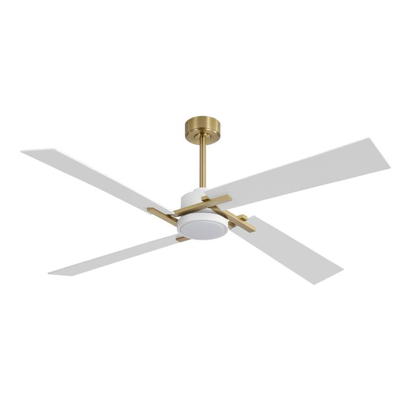GetLedel 72" Large Modern LED Ceiling Fan with Remote Control and Light Kit