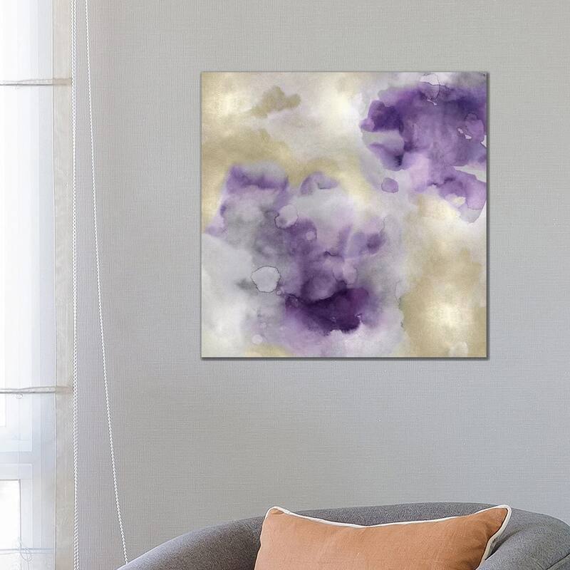 iCanvas "Whisper in Amethyst II" by Lauren Mitchell Canvas Print - 26x26x1.5