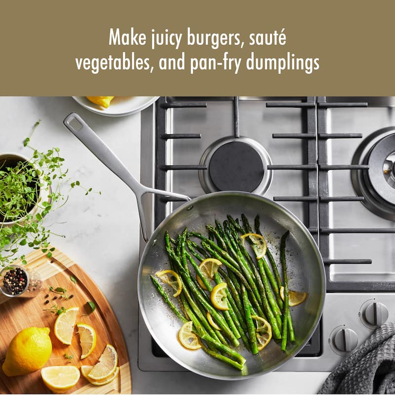 DEMEYERE Essential 5-ply Stainless Steel Fry Pan