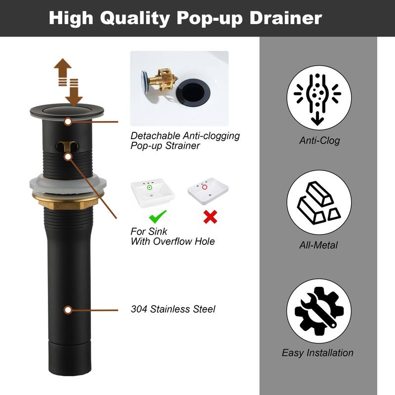 8 in. Widespread 2-Handle Waterfall Spout Bathroom Faucet