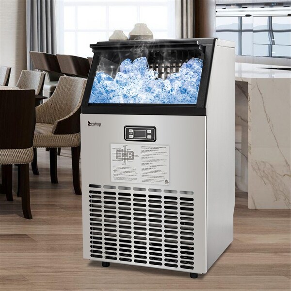 Shop NewAge 99Lbs Freestanding Commercial Ice Maker Machine for
