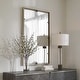 preview thumbnail 7 of 7, Uttermost 09754 Egon 29-7/8" W x 50" H Rectangular Framed Bathroom
