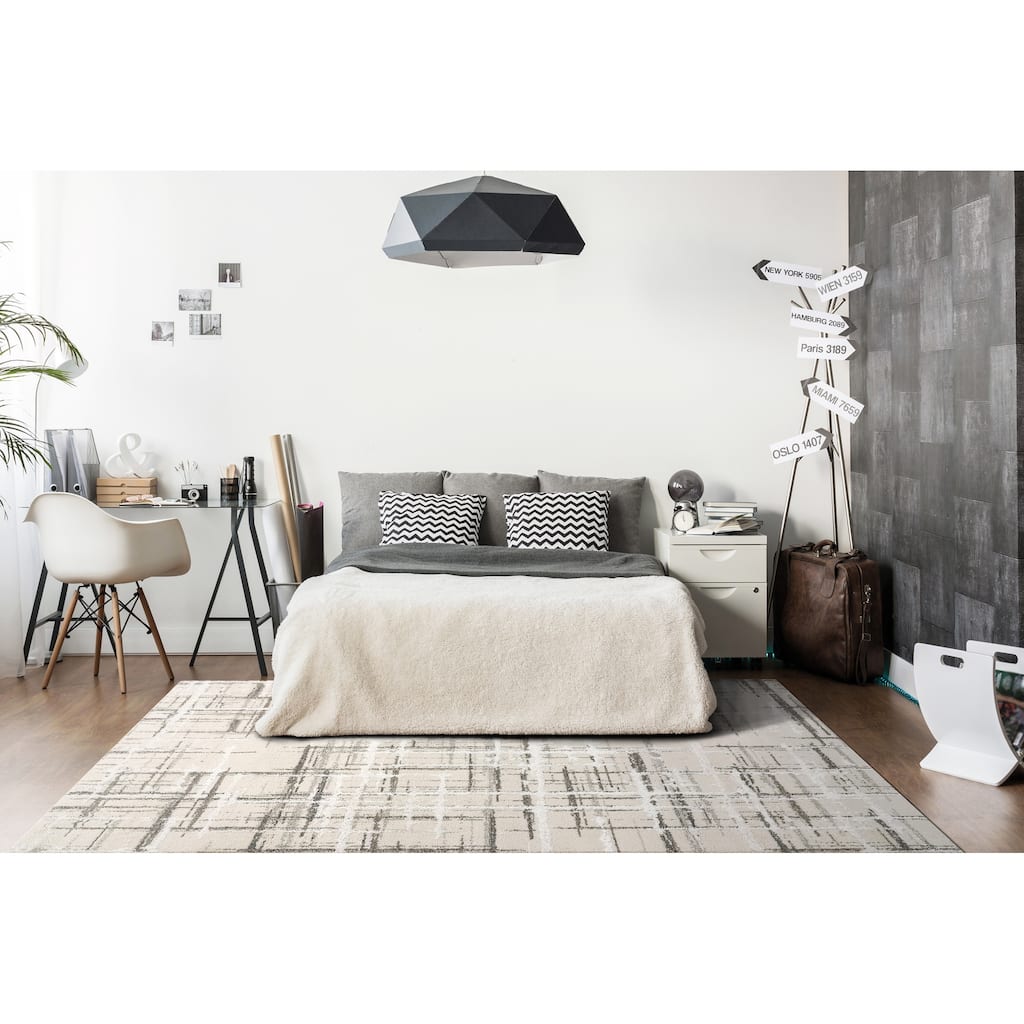 Dynamic Rugs Troya Contemporary Area Rug
