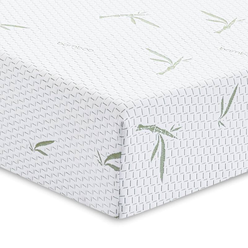 Bodipedic Naturals Dual Layer 8-Inch Memory Foam Mattress with Rayon from Bamboo Cover