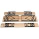 preview thumbnail 4 of 4, 3-Piece Folding Beer Table Wooden Portable Picnic Seating Set