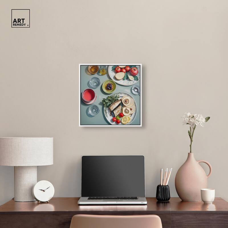 Sea Feast Canvas by Art Remedy