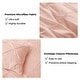 preview thumbnail 57 of 65, 3 Piece Reversible Pintuck Pinch Pleat Bohemia and Tufted Clipped Comforter Set