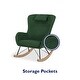 preview thumbnail 11 of 22, Avenue Greene Ernest Rocker Accent Chair with Storage Pockets - N/A