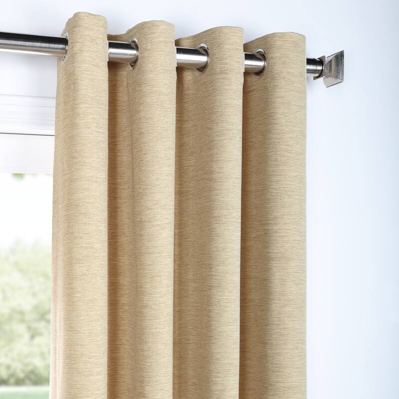 Exclusive Fabrics Bellino 63 In Grommet Room Darkening Curtain Panel (1 Panel) - 50 x 63