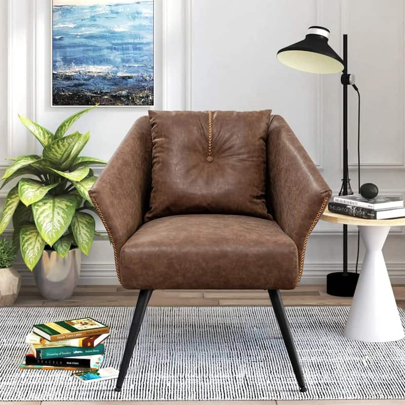 Accent Chairs Mid Century Modern Chair for Living Room Bedroom Chairs