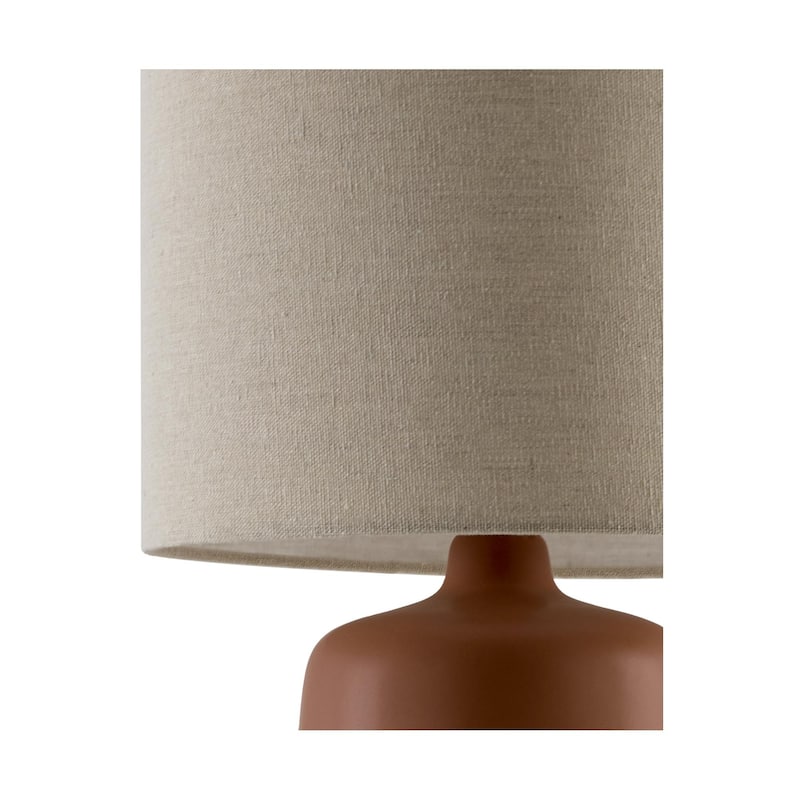 Livabliss Elio Modern Accent Table Lamp - 16"H x 10"W x 10"D