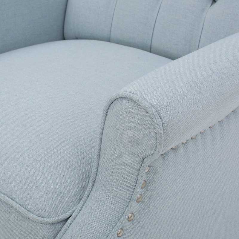 Walter Tufted Fabric Recliners (Set of 2) by Christopher Knight Home